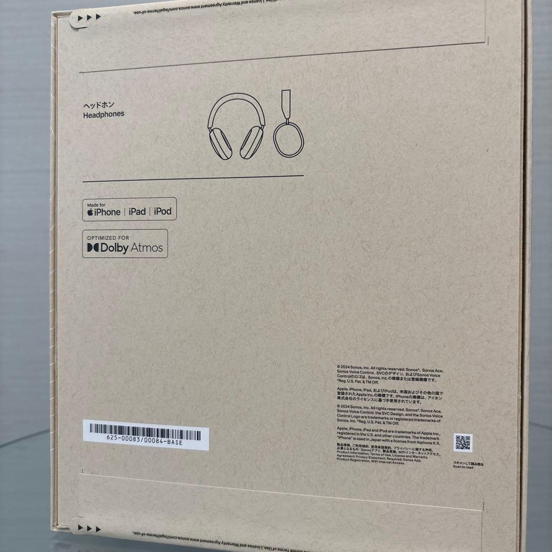 Sonos ソノス ACE ヘッドフォン【新品未使用未開封】