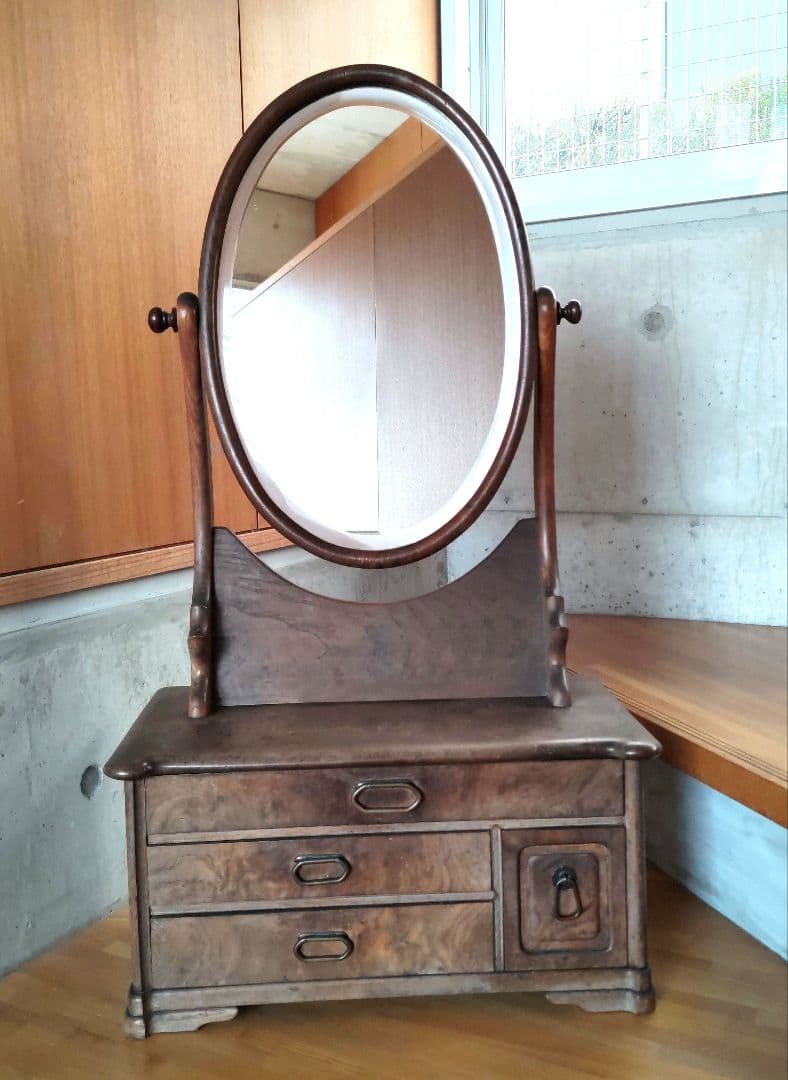 アンティーク 鏡台 古家具 NO481