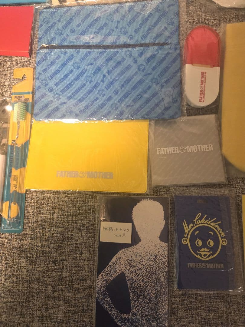 Mr.Children ファンクラブ継続特典　クッション　トート　ポーチ他