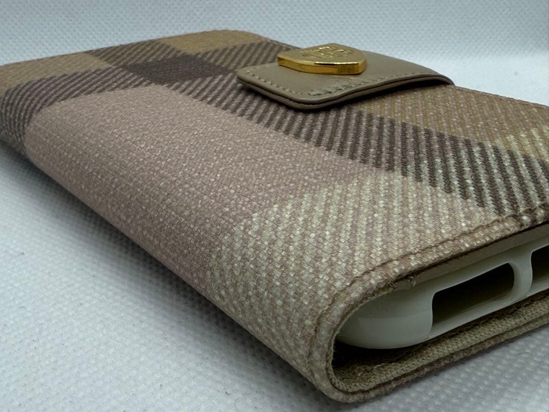 BLUE LABEL iphoneSE2 SE3 7 8 手帳型ケース