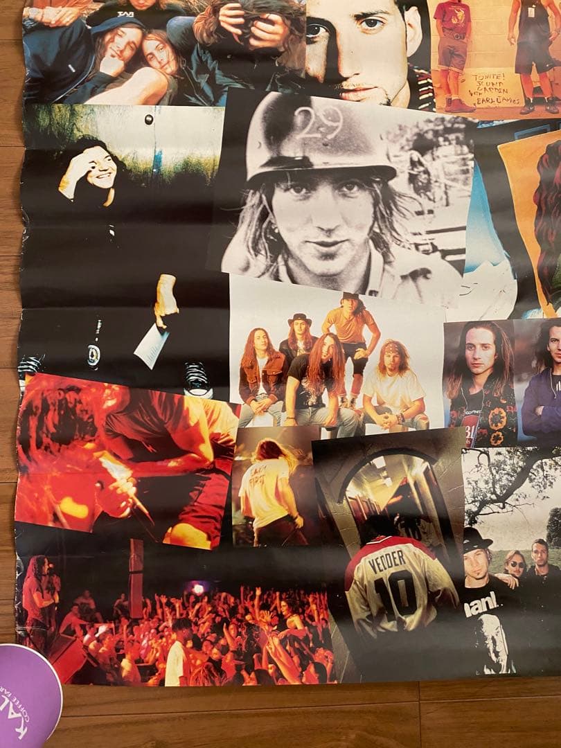 90's ヴィンテージ・ポスター Pearl Jam パール・ジャム 特大
