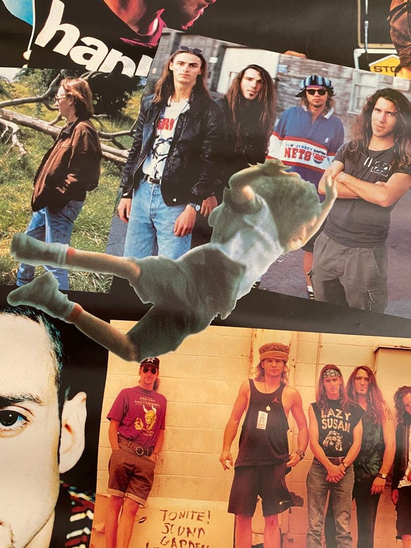 90's ヴィンテージ・ポスター Pearl Jam パール・ジャム 特大