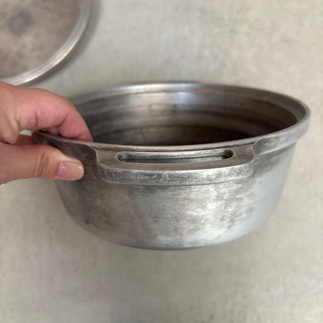 広島アルミニウム（HALムスイ）/ 無水鍋　20cm