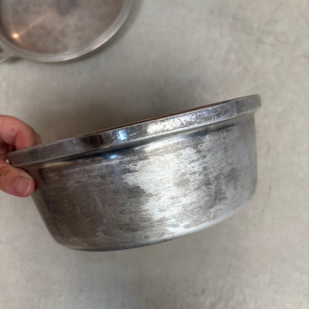 広島アルミニウム（HALムスイ）/ 無水鍋　20cm