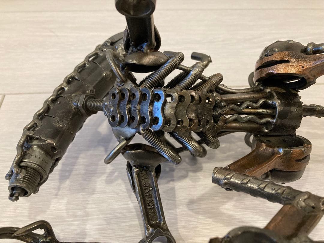 希少　一点物　エイリアン　フィギュア　鉄製　アイアンアート