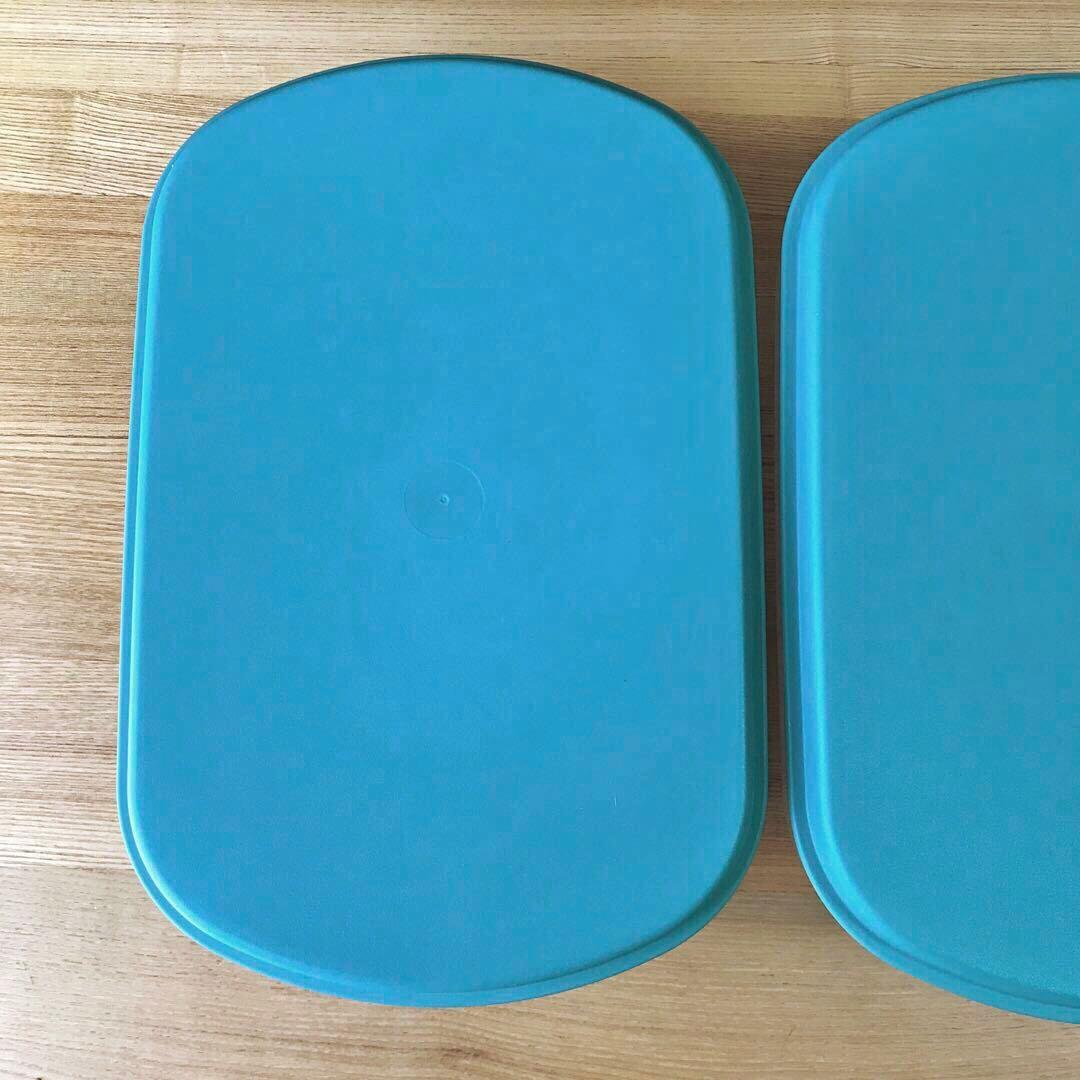 Tupperware タッパーウエア カバー付　クリアバスケット 2点セット