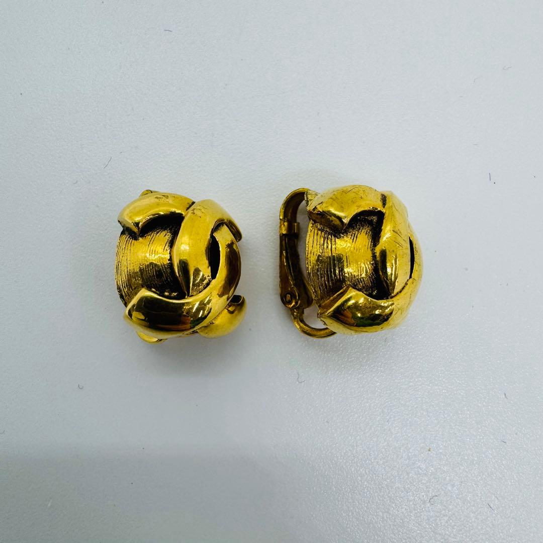 ✨CHANEL✨シャネル✨ココマーク✨ゴールド✨ラウンド✨イヤリング✨