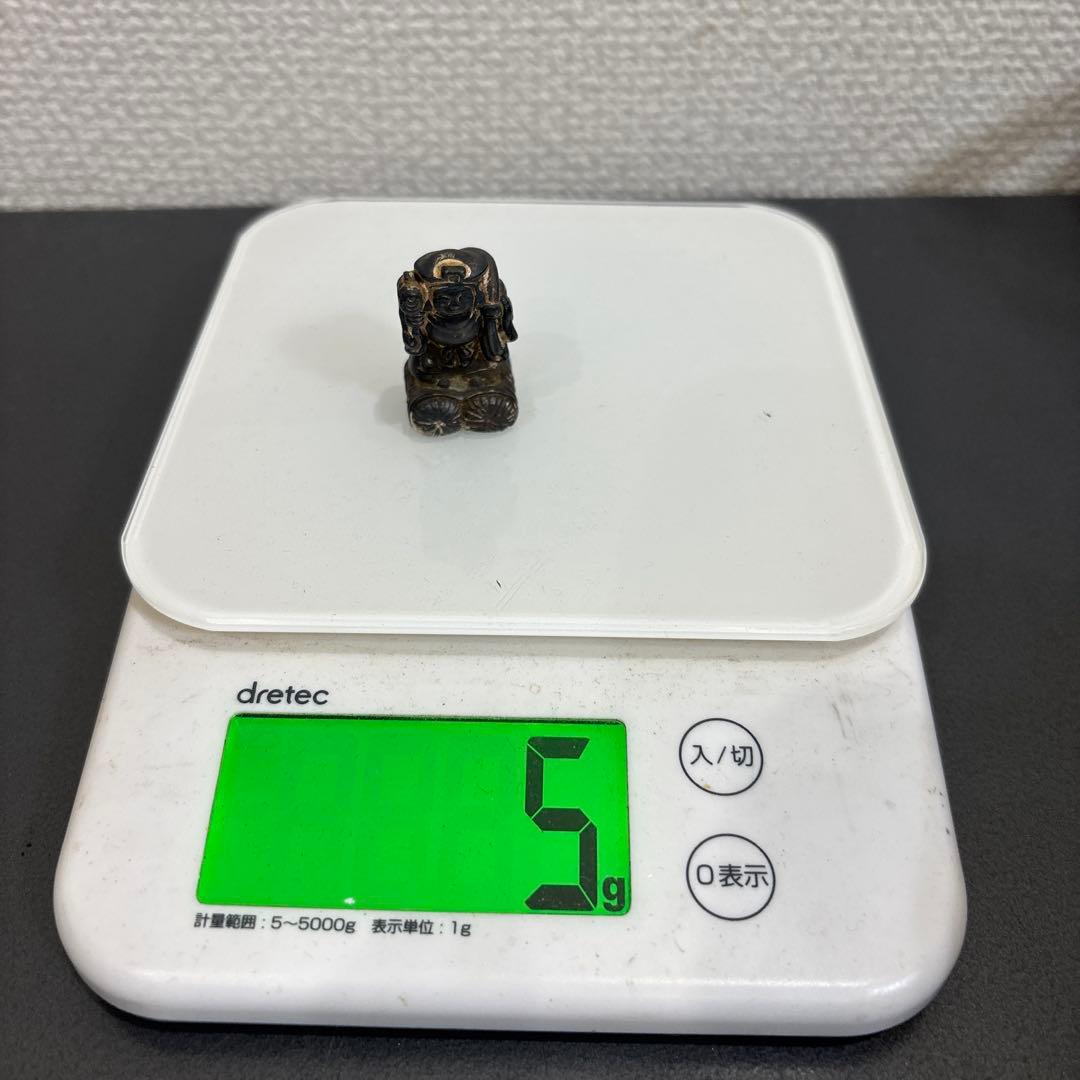 純銀　小さい大黒様