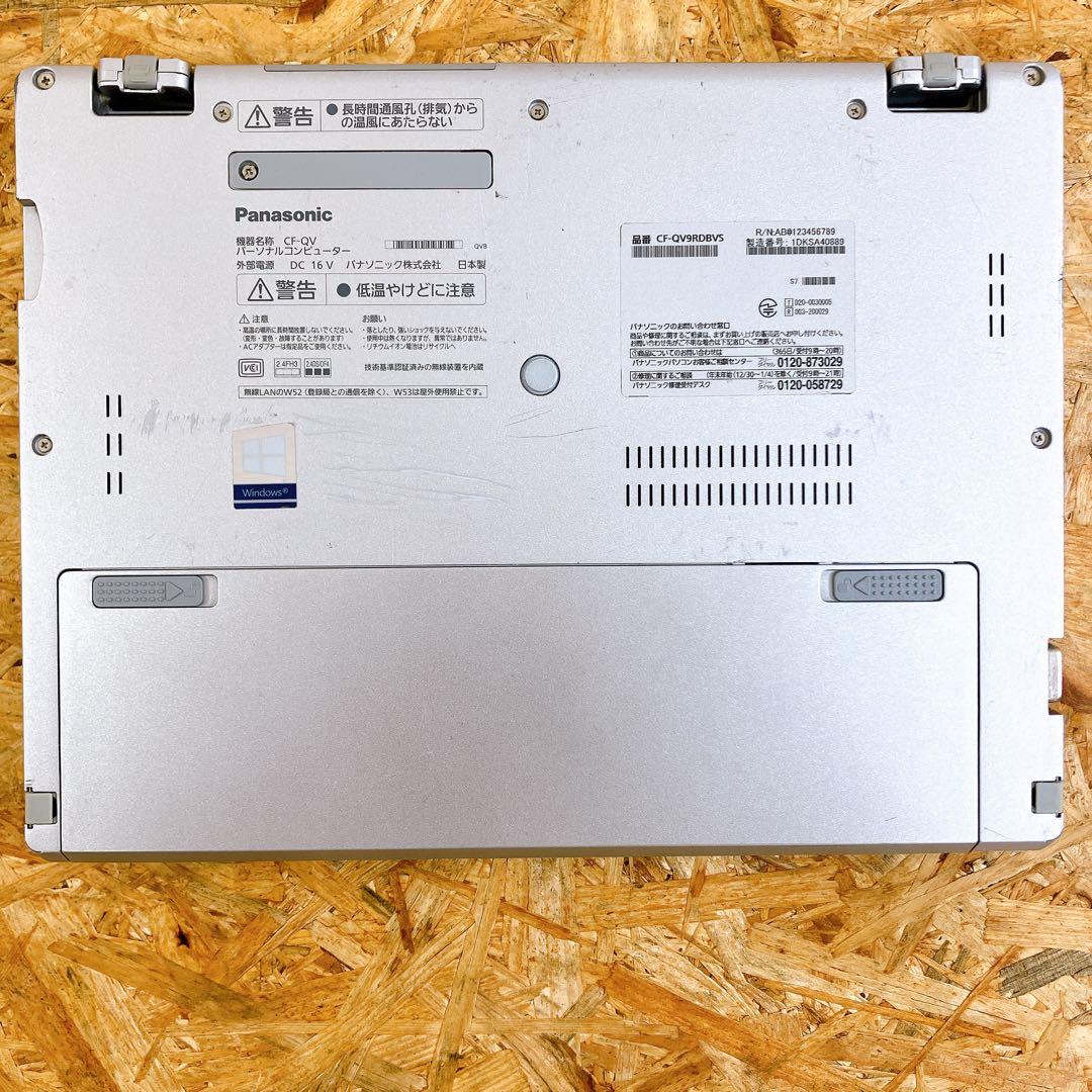 Let’s note CF-QV9R 第10世代 12.1型 高解像度 タッチ