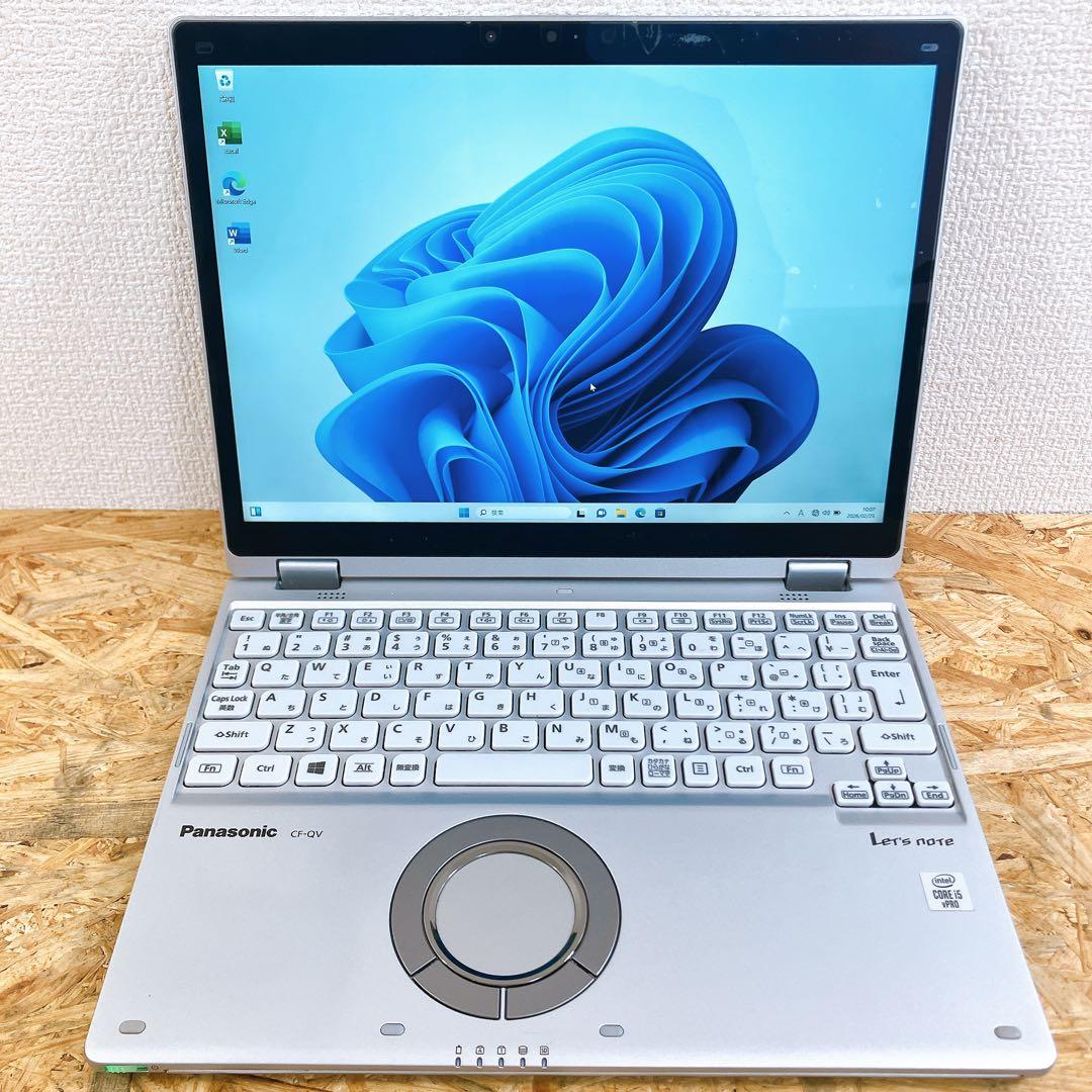 Let’s note CF-QV9R 第10世代 12.1型 高解像度 タッチ