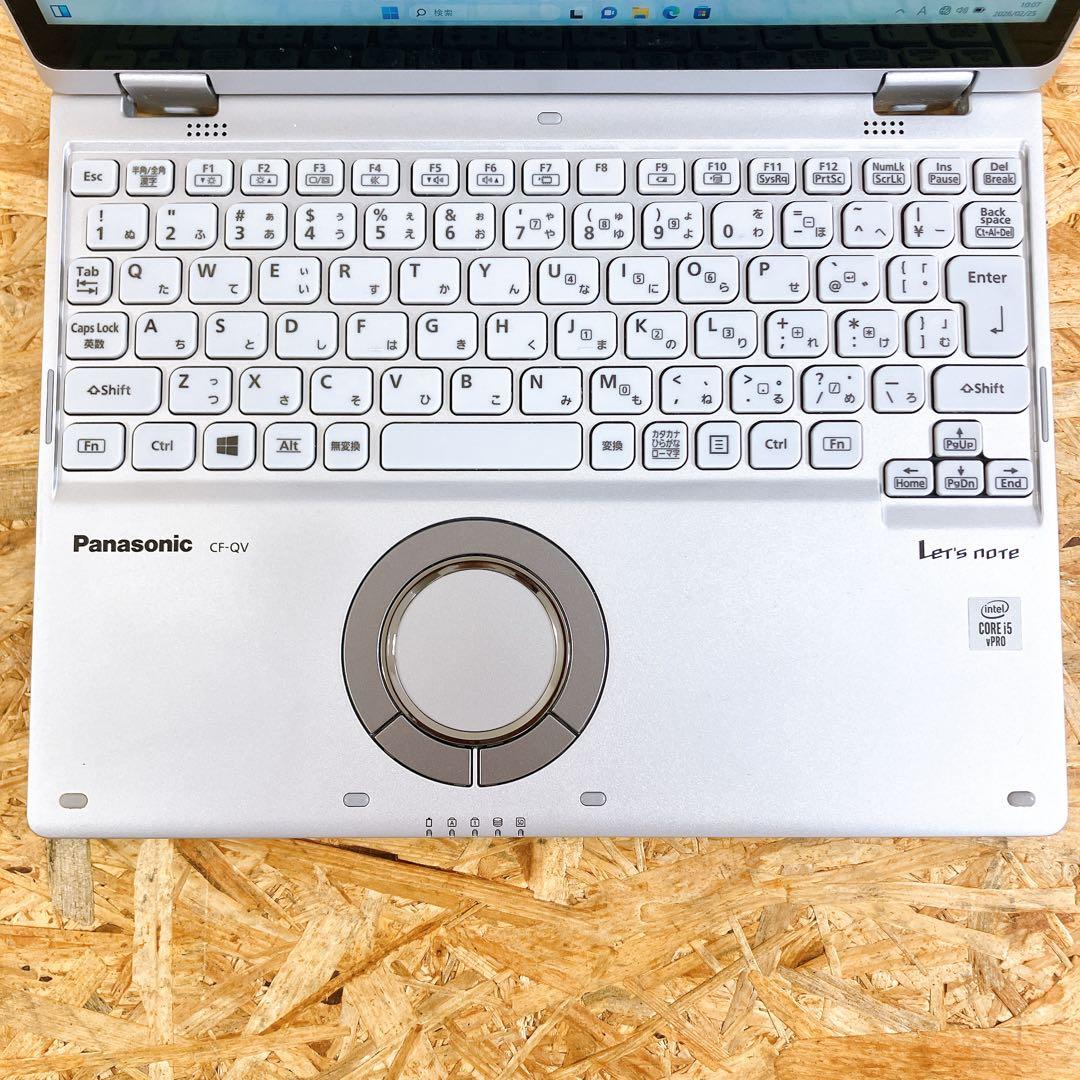 Let’s note CF-QV9R 第10世代 12.1型 高解像度 タッチ