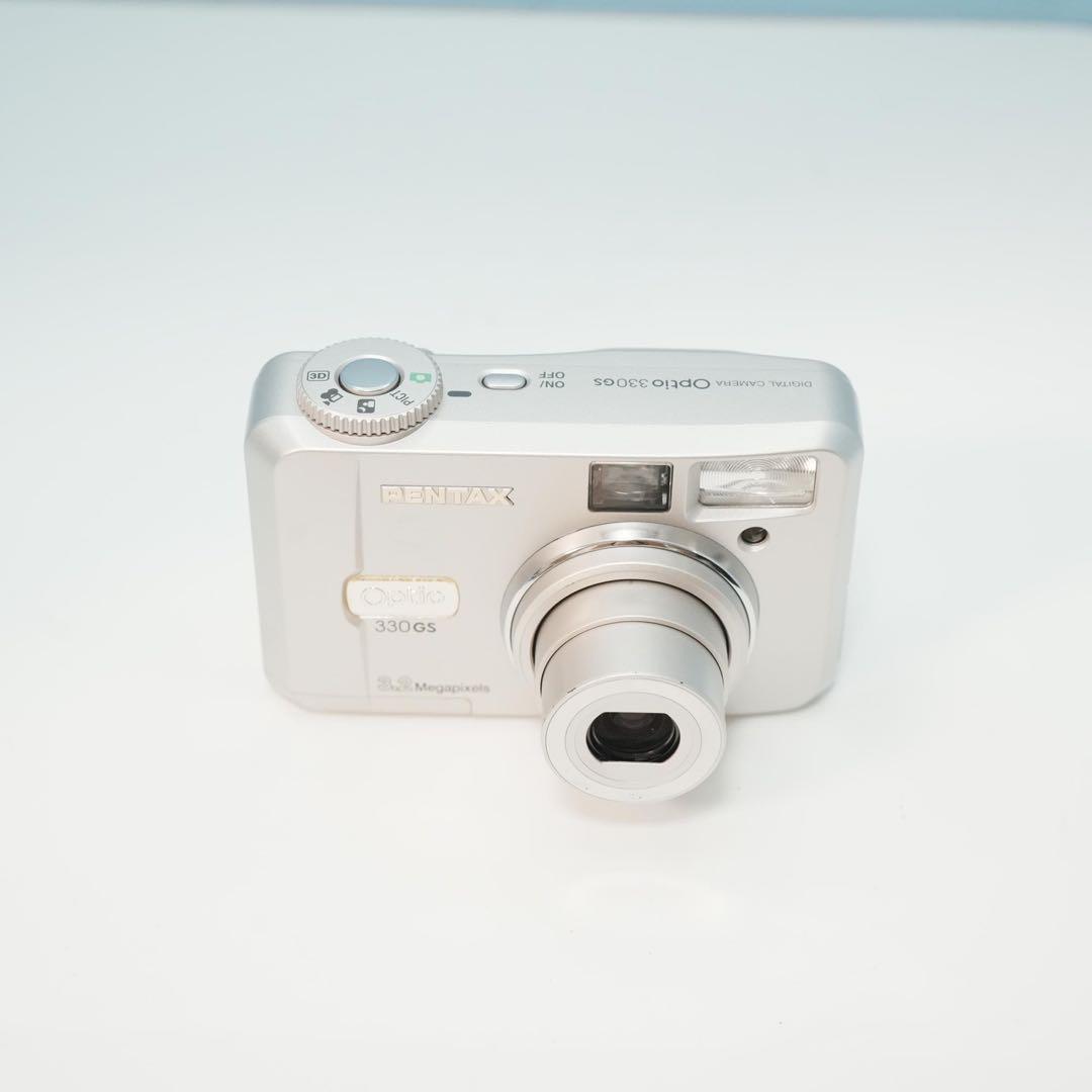 PENTAX Optio 330GS デジカメ スマホ転送OK 美品 a5186