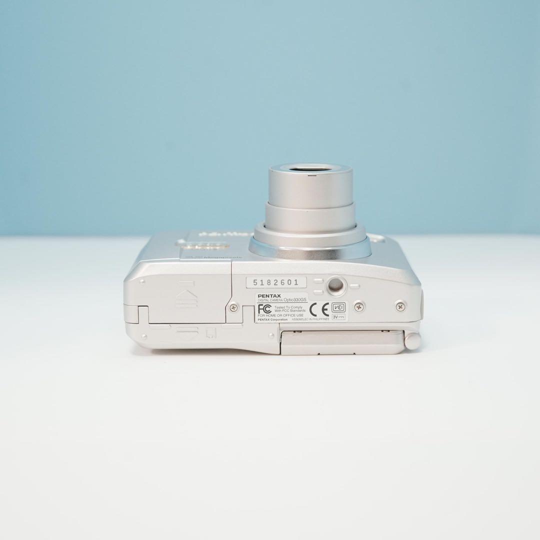 PENTAX Optio 330GS デジカメ スマホ転送OK 美品 a5186