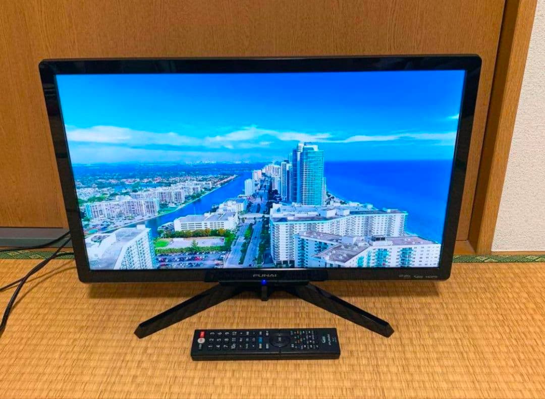 フナイ　液晶テレビ 24型 ✨裏番組録画/500GB録画HDD内蔵 2020年