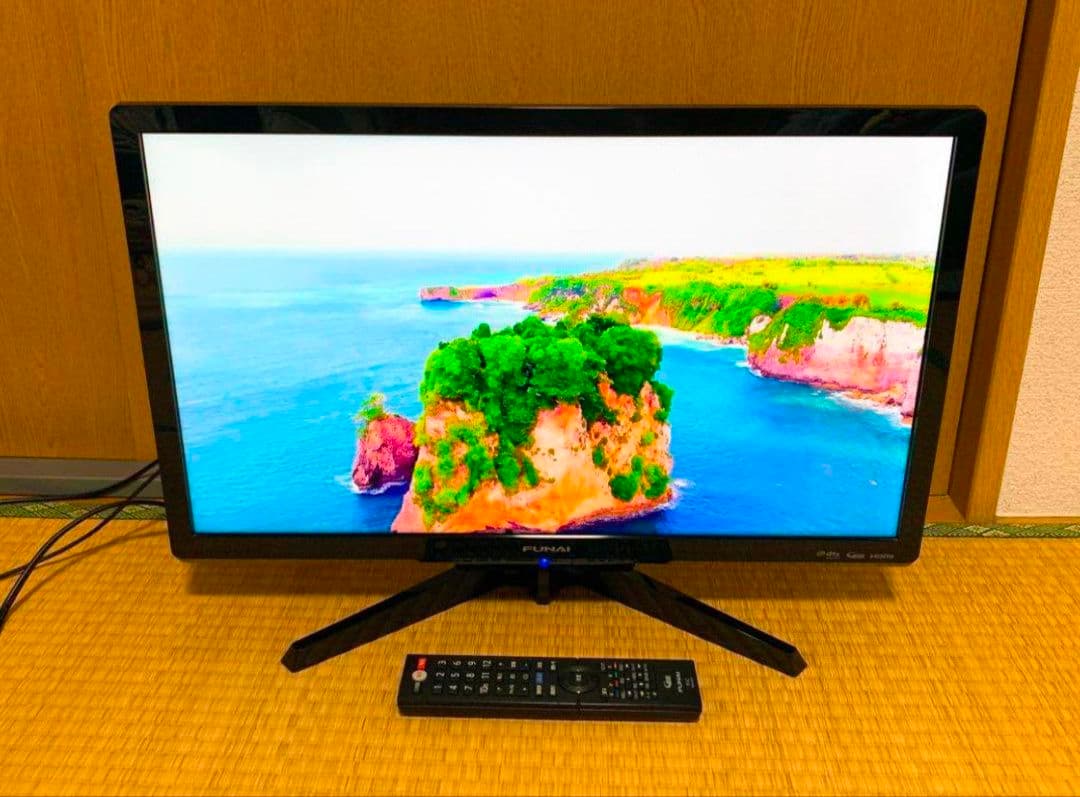 フナイ　液晶テレビ 24型 ✨裏番組録画/500GB録画HDD内蔵 2020年