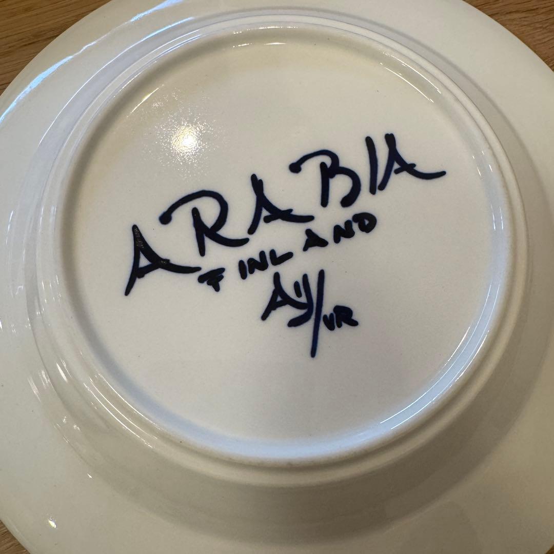 ARABIA アラビア Paju 23cm プレート北欧食器 ヴィンテージ2枚