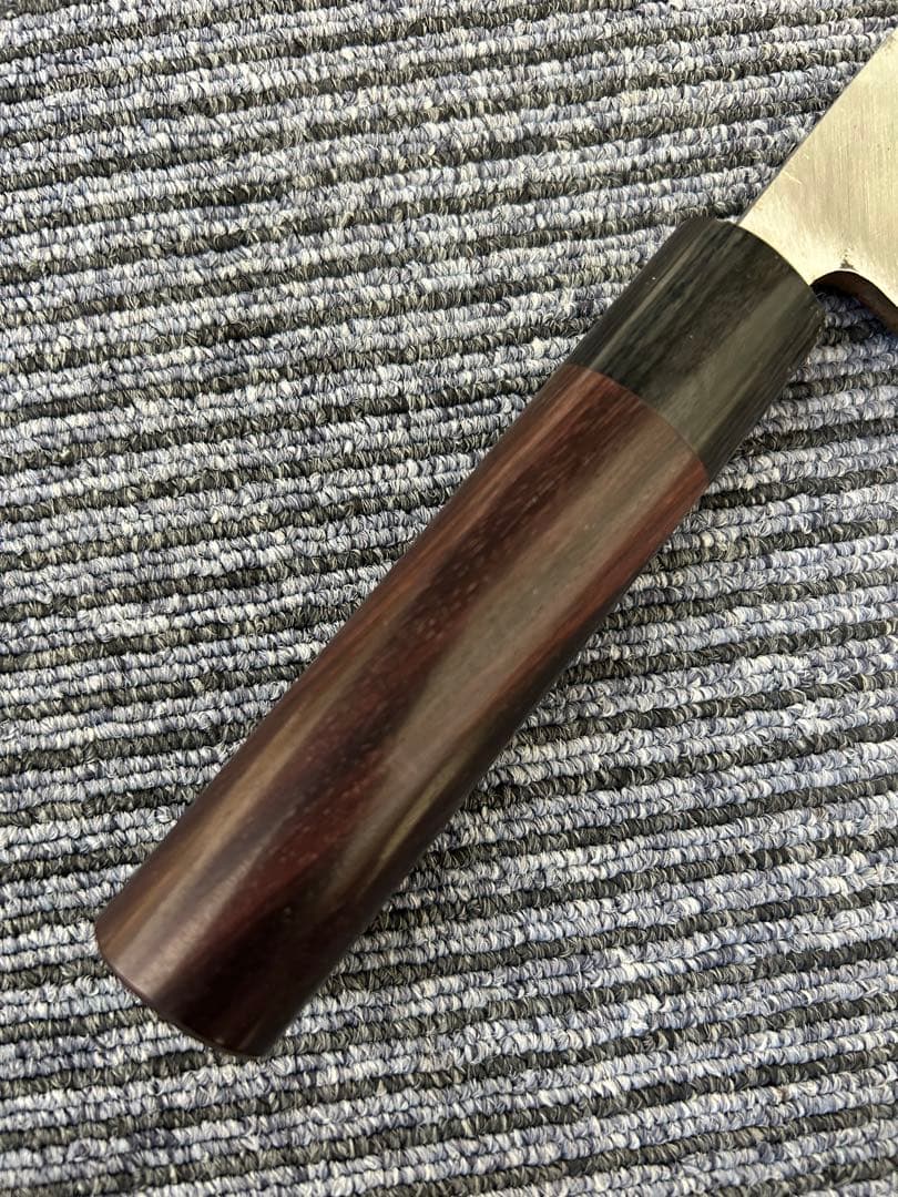仙助 出刃包丁 150mm 紫檀丸柄 安来鋼青紙２号 越前打刃物 和包丁 ①