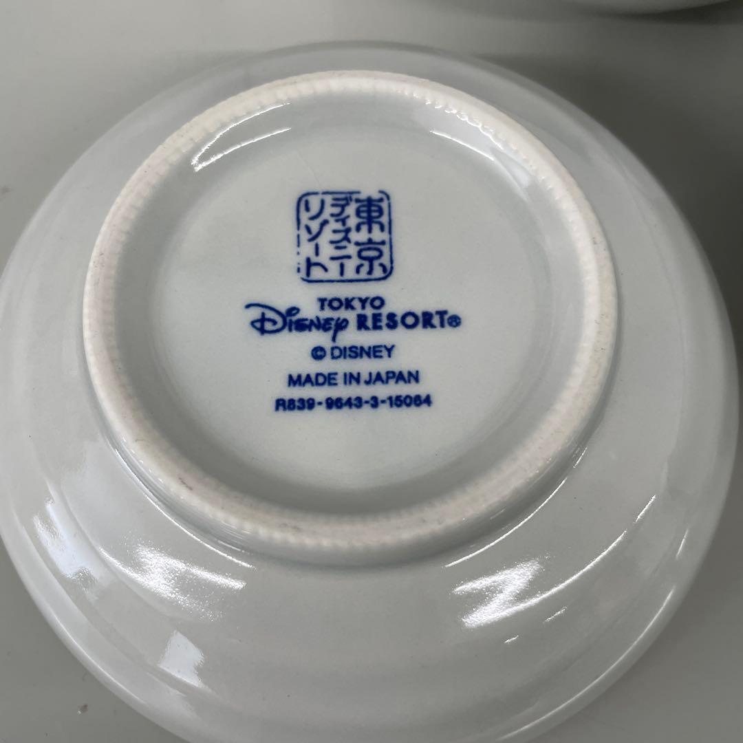 ディズニー　ミッキー　和食器　3枚セット