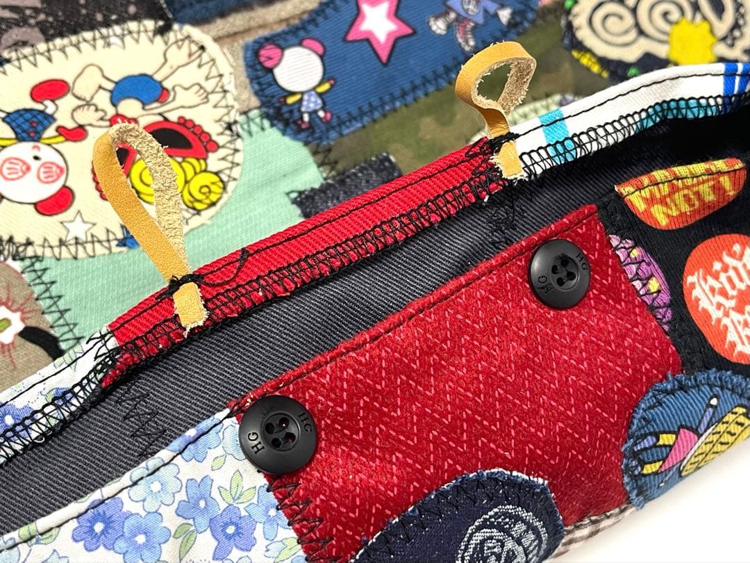 ヒスミニ ヒステリックミニ パッチワーク クッションカバー 枕カバー