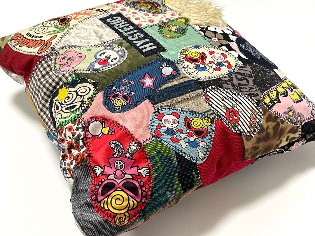 ヒスミニ ヒステリックミニ パッチワーク クッションカバー 枕カバー