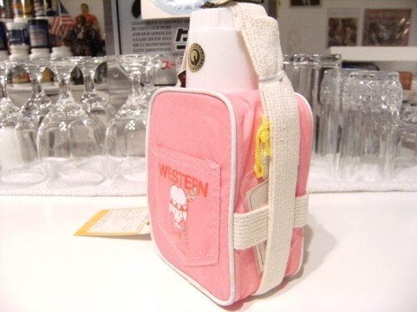 日本製★当時物 WESTERN ウエスタン 女の子 少女 インディアン 水筒