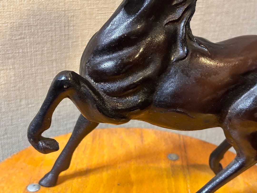 激安！ブロンズ製　左馬