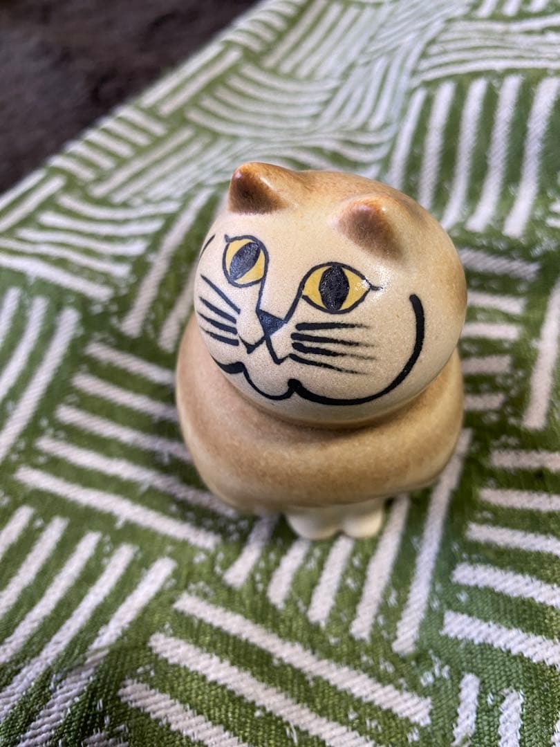 リサラーソン　ミア　猫の置物