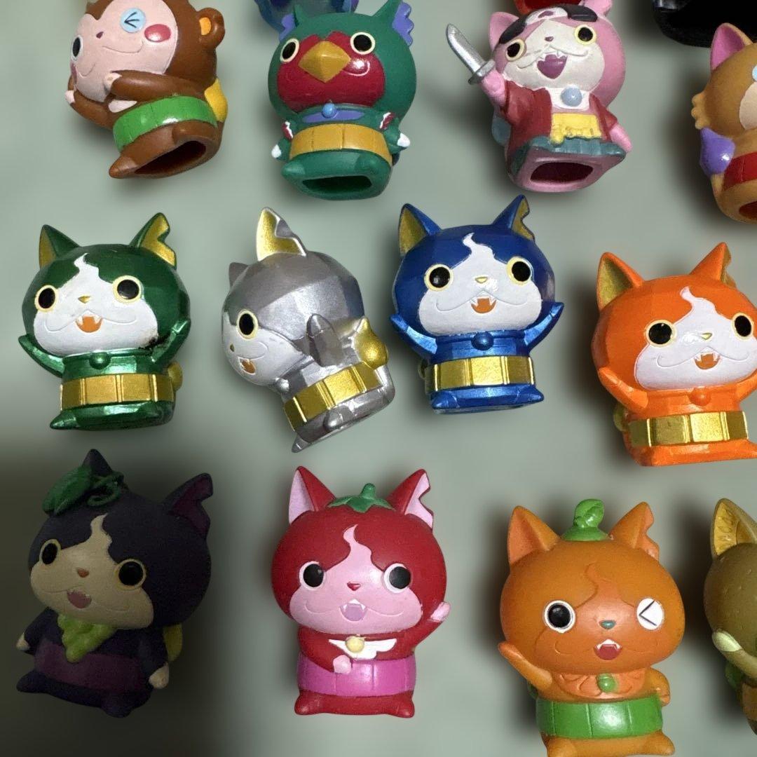 妖怪ウォッチ 色々ジバニャンソフビフィギュアセット 19体
