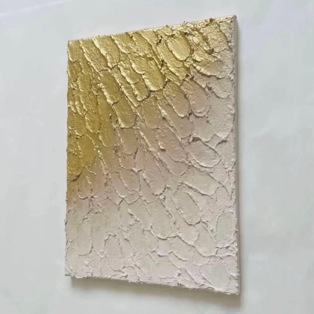 立体感ある抽象画 ｜絵画 テクスチャーアート　北欧　インテリア　モダン