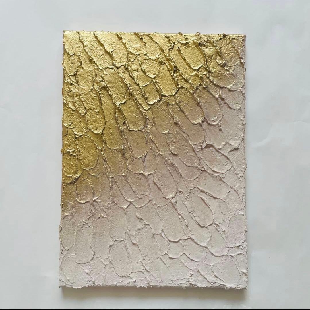 立体感ある抽象画 ｜絵画 テクスチャーアート　北欧　インテリア　モダン