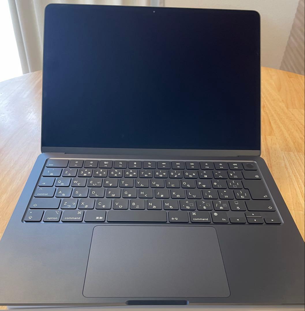 M2 MacBookAir 16GB1TB ミッドナイト　バッテリ100％極美品