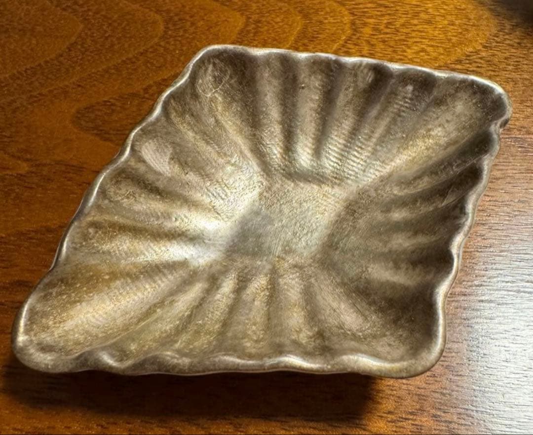 【匿名配送】松本美弥子さん器★銀彩★2個セット