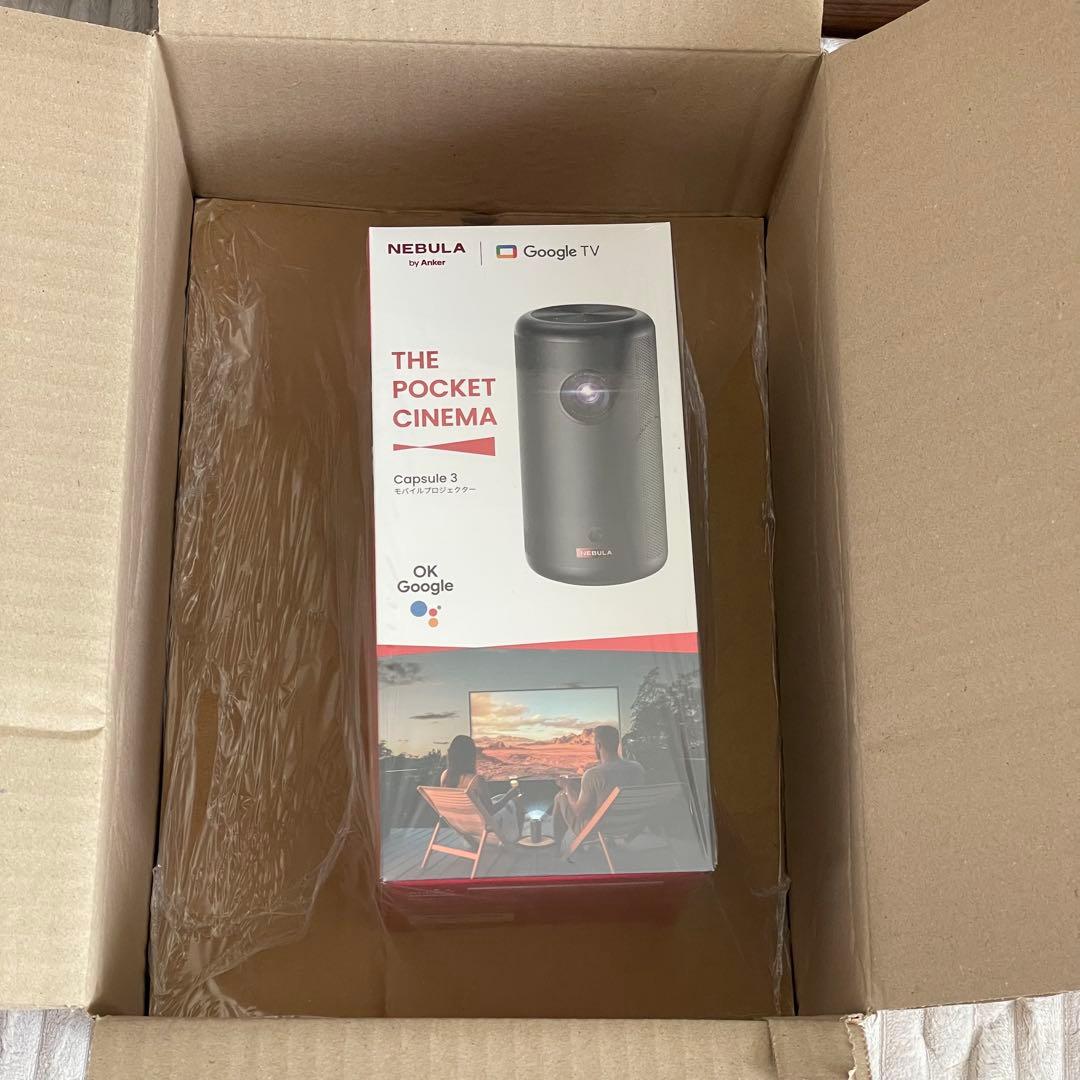 【新品・未開封 】ANKER Nebula Capsule3 ネビュラカプセル3