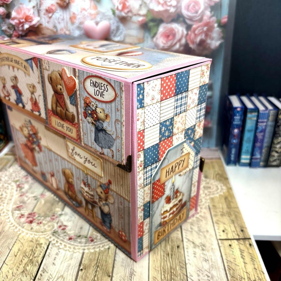 ５０７新✨スタンペリアFamilyおすそ分け収納ボックス （折りたたみ式）