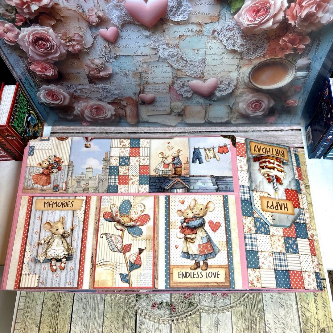 ５０７新✨スタンペリアFamilyおすそ分け収納ボックス （折りたたみ式）