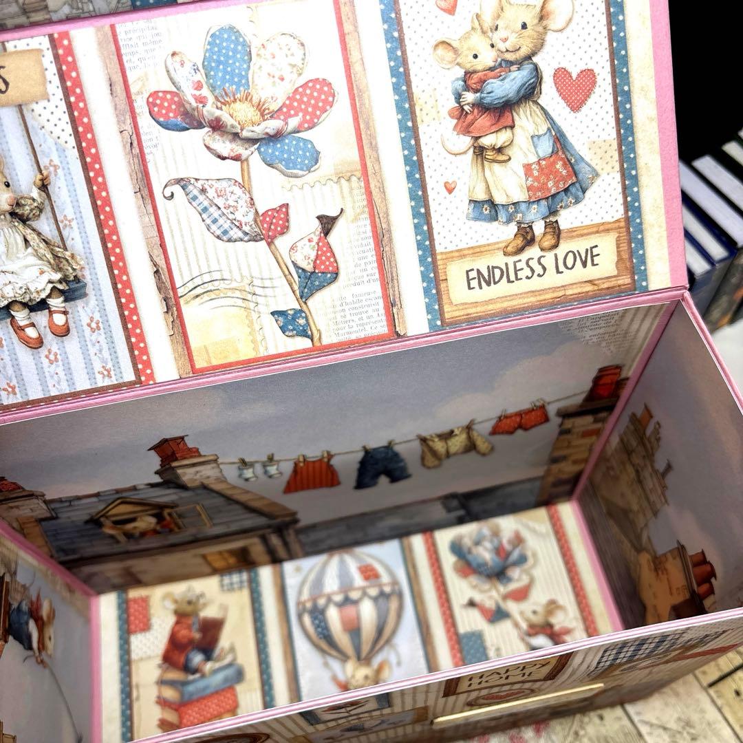 ５０７新✨スタンペリアFamilyおすそ分け収納ボックス （折りたたみ式）