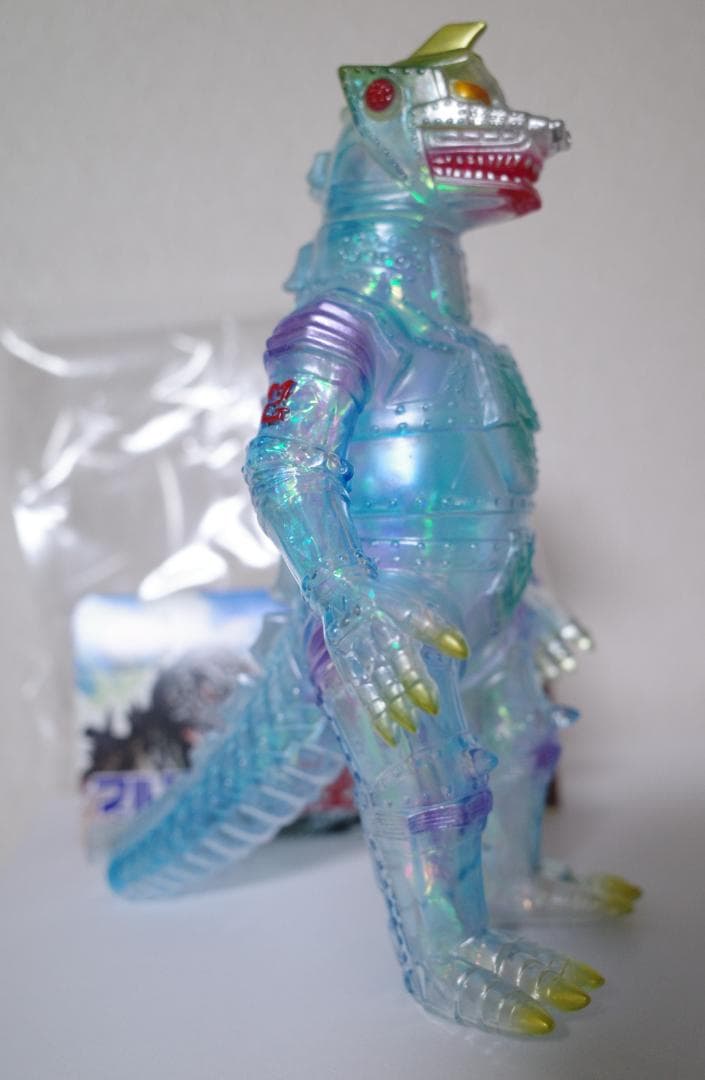 オーロラVer2★メカゴジラ★クリアホログラム ゴジラ フィギュア【ブルマァク】