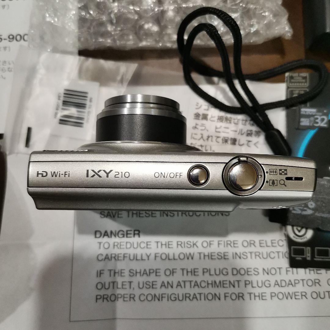 Canonデジタルカメラ美品 IXY210シルバー