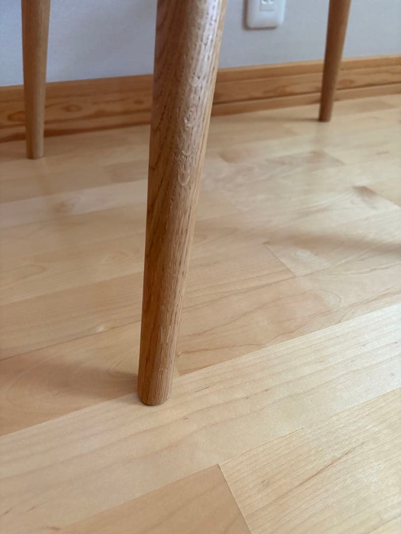 無印良品 オーク材アームチェア ・安心の梱包発送たのメル便