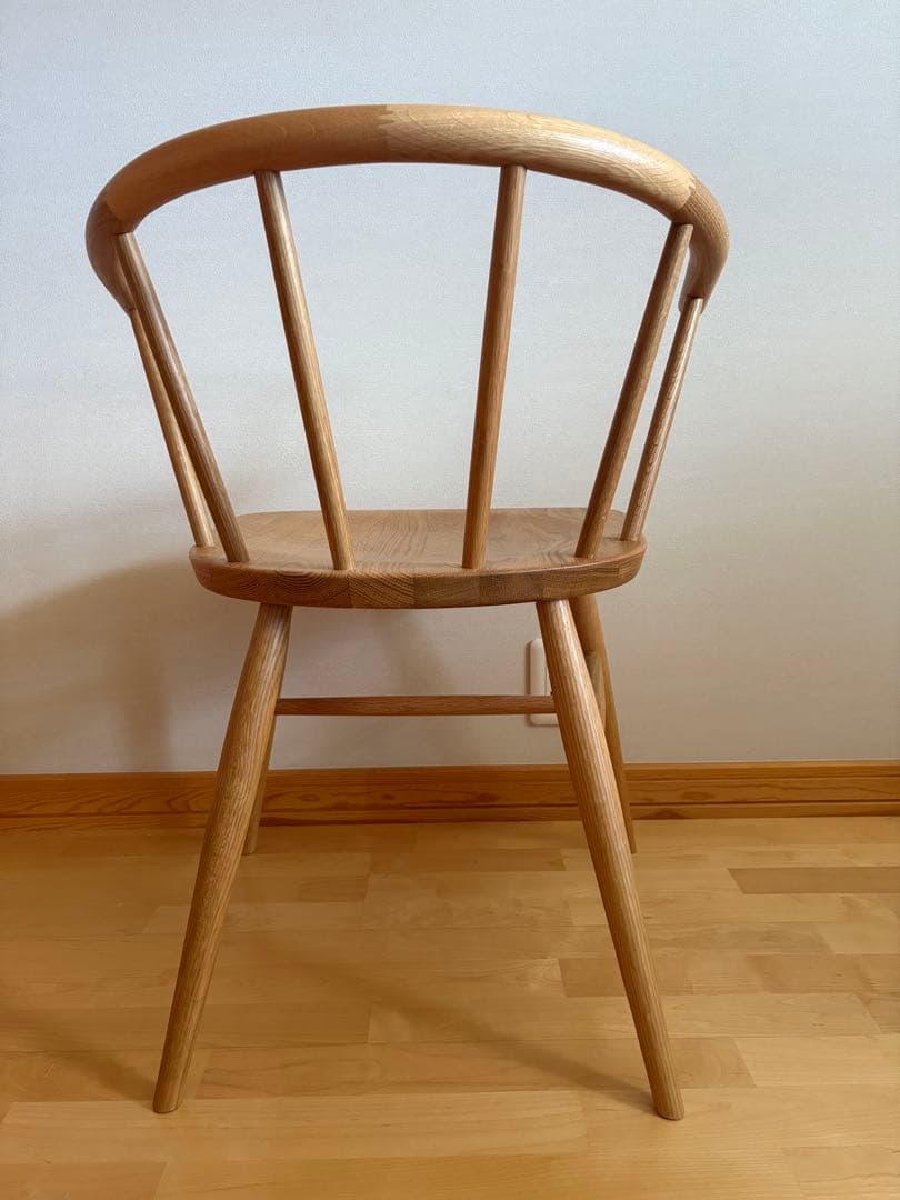 無印良品 オーク材アームチェア ・安心の梱包発送たのメル便