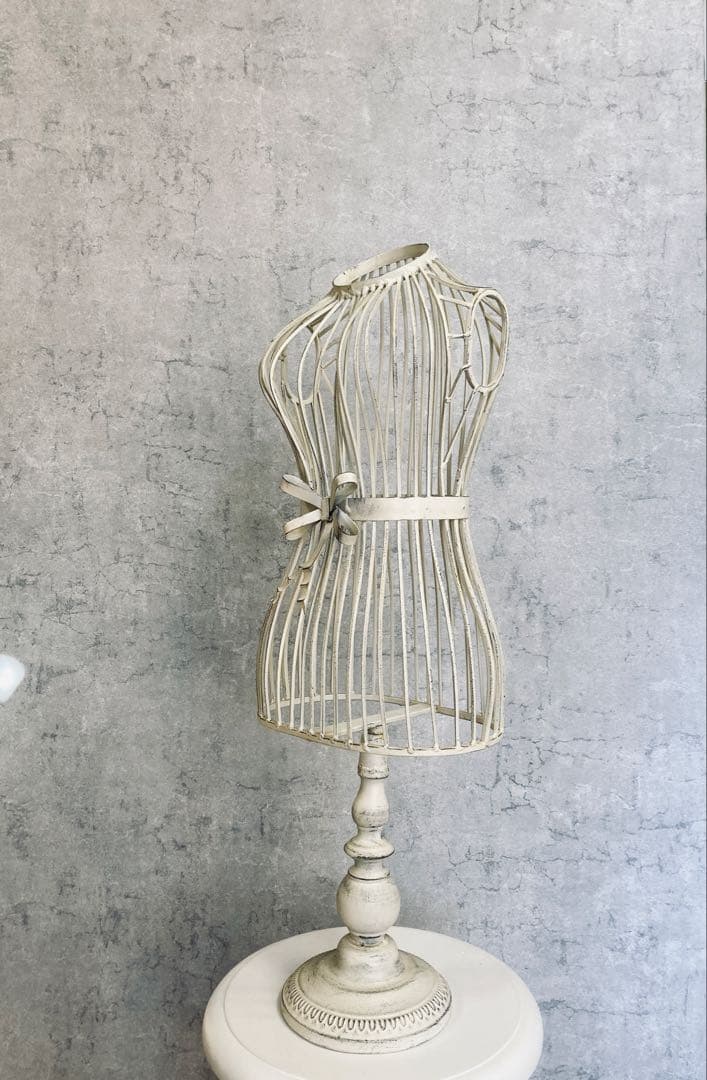 高さ68.5cm アイアン トルソー シャビー