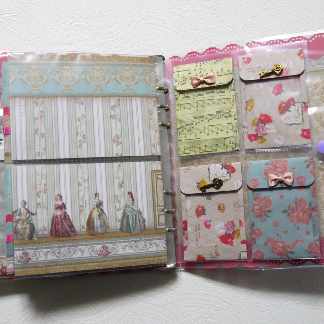 【豪華版】おすそ分けファイル❤374　A5バインダー　プリンセス