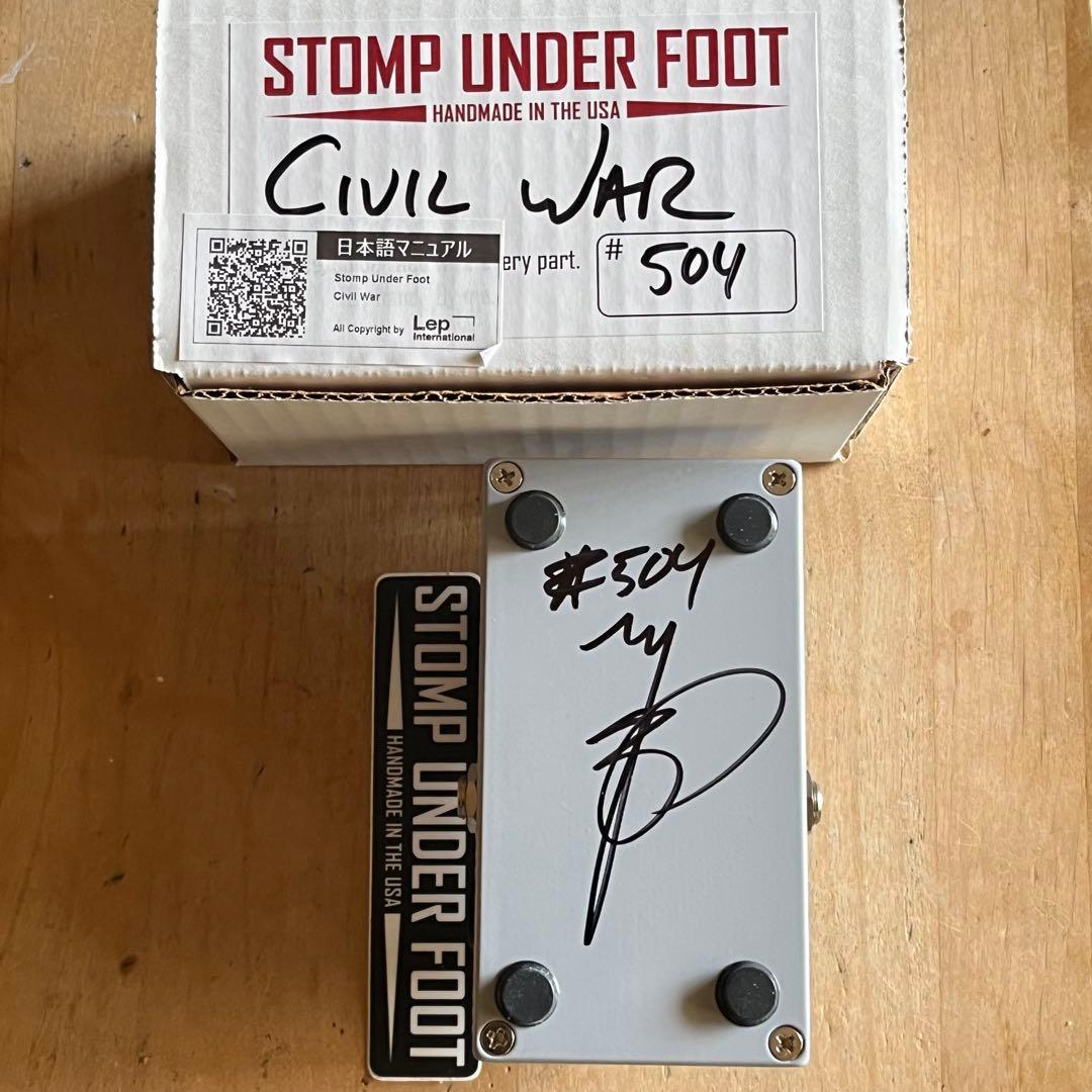 Stomp Under Foot Civil War muff ファズ
