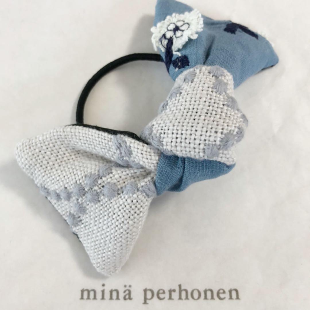 NO.260 ハンドメイド  ミナペルホネン  skip ヘアゴム