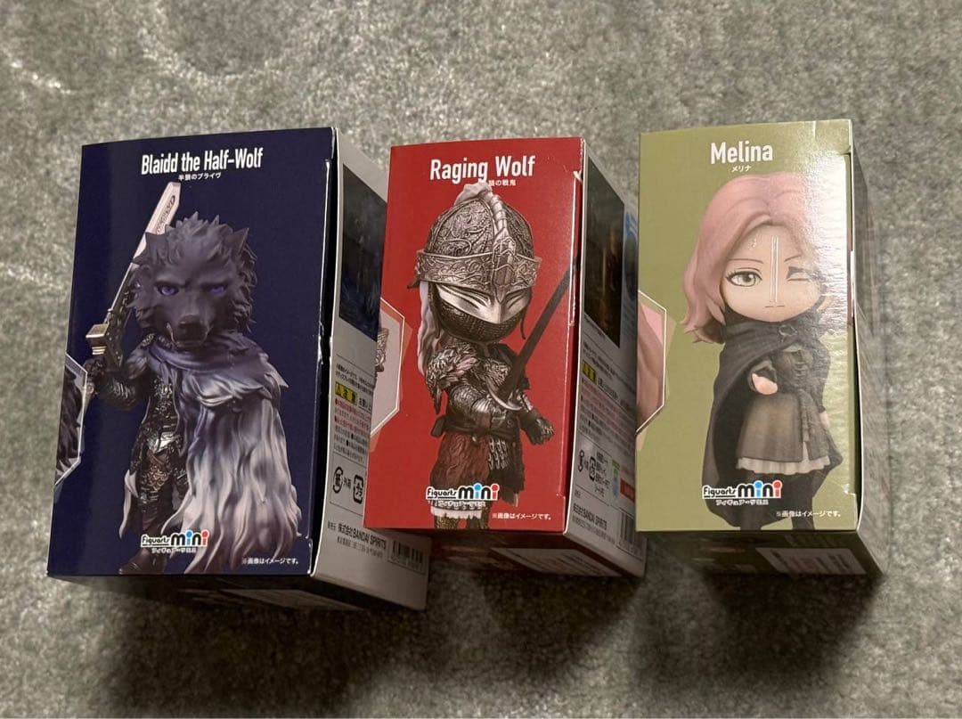 フィギュアーツミニ　エルデンリング　メリナ　半狼のブライヴ　狼の戦鬼
