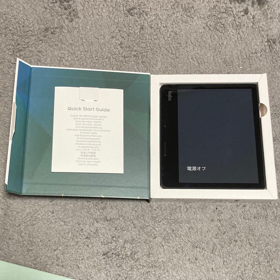 電子書籍リーダー Kobo Sage 8インチ32G 防水　専用ペン&ケース付き