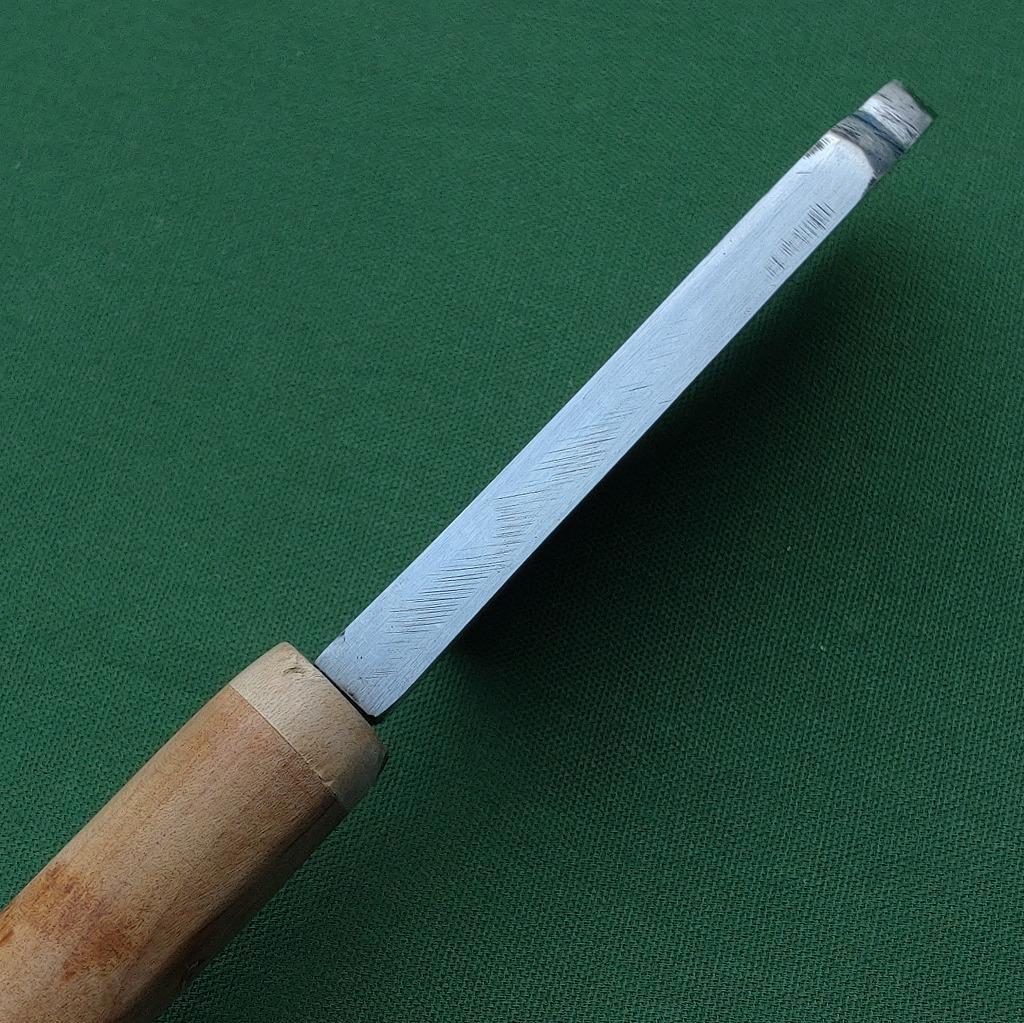 花切鉈 特製 本割込 刃長約80㎜ 木製鞘付 華道 生花 なた ナタ《0219》