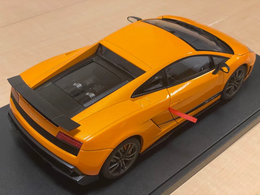 【美品】オートアートランボルギーニ ガヤルド LP570-4 スーパーレジェーラ