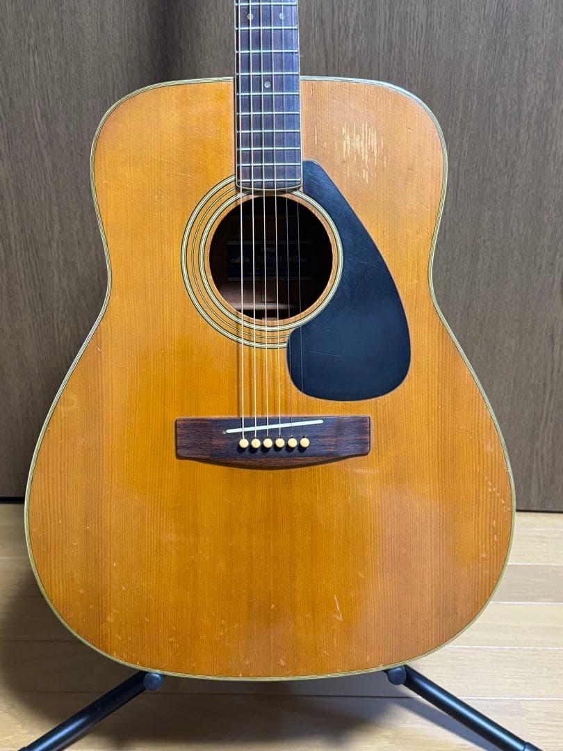 ヤマハFG 250j‼️黒ラベル1974年製‼️調整済アコースティックギター‼️