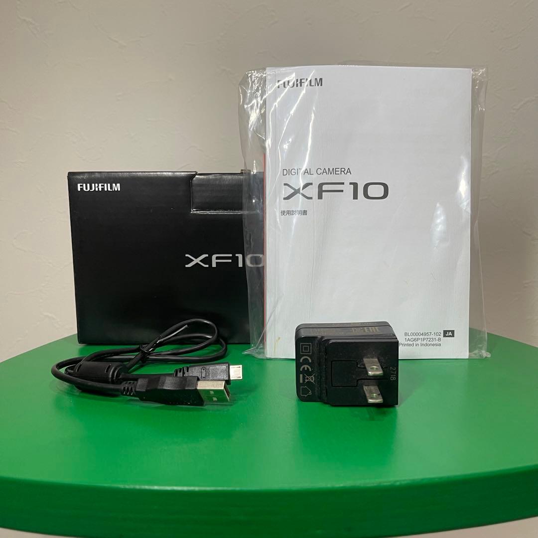 【動作確認済】FUJIFILM X-F10 シャンパンゴールド 元箱付aps-c